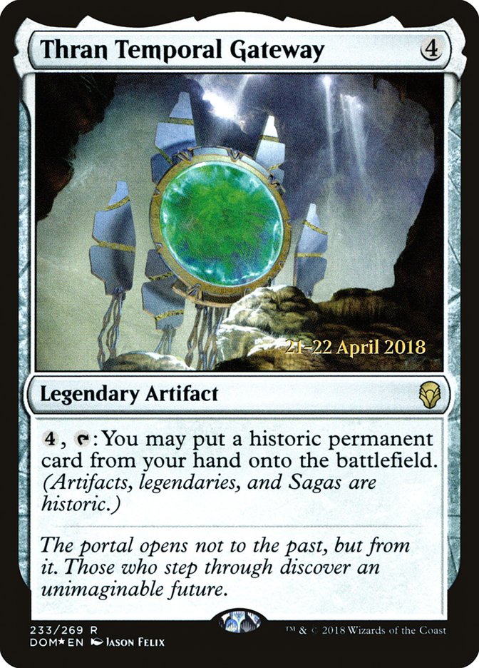 Thran Temporal Gateway [Dominaria Promos] | Good Games Adelaide SA