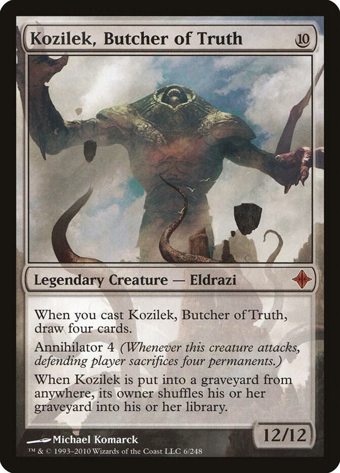 Kozilek, Butcher of Truth 6 (Rise of the Eldrazi)  | Good Games Adelaide SA