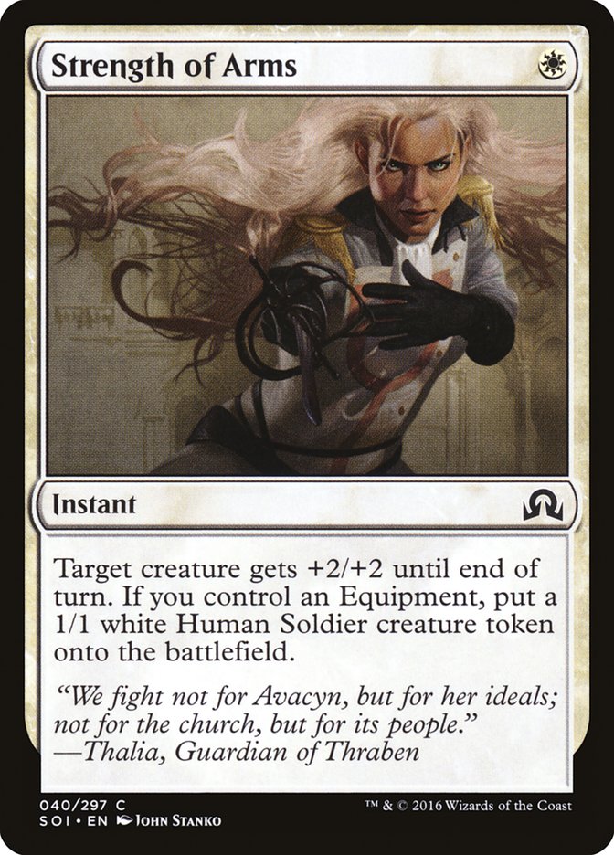 Strength of Arms [Shadows over Innistrad] | Good Games Adelaide SA