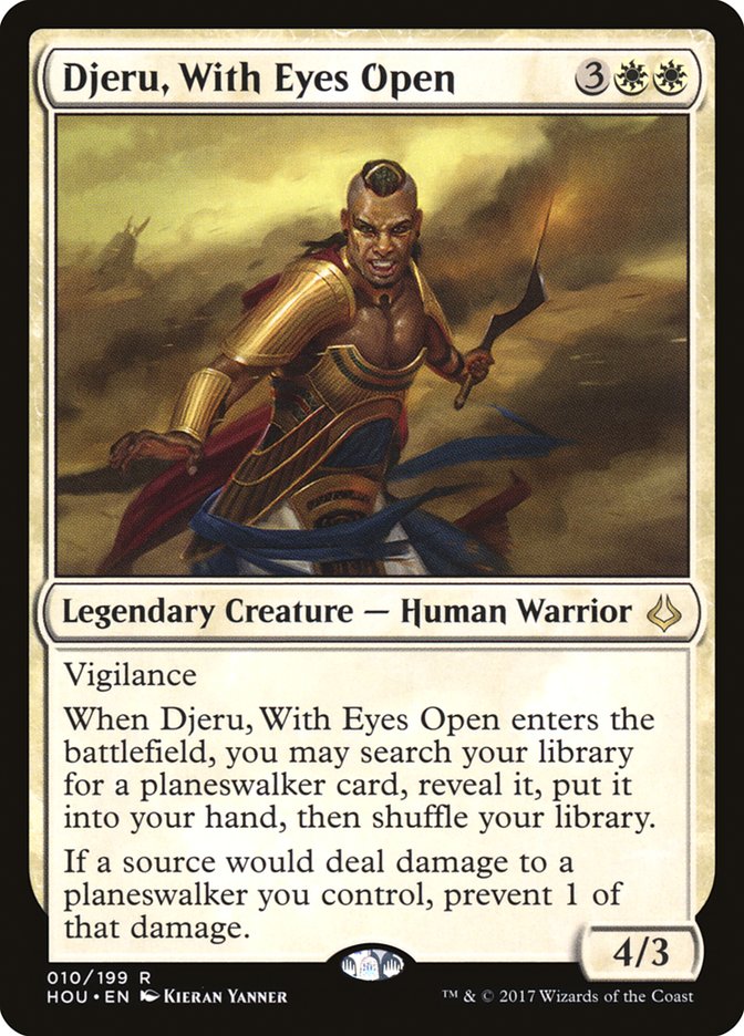 Djeru, With Eyes Open 10 (Hour of Devastation)  - Foil | Good Games Adelaide SA