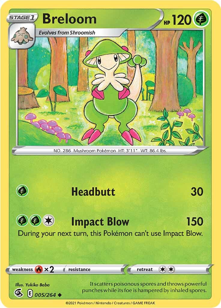 Breloom (005/264) [Sword & Shield: Fusion Strike] | Good Games Adelaide SA