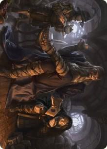 Sharkey Tyrant of the Shire Art Card 22 (Art Series: Universes Beyond: The Lord of the Rings: Tales of Middle-earth)  | Good Games Adelaide SA