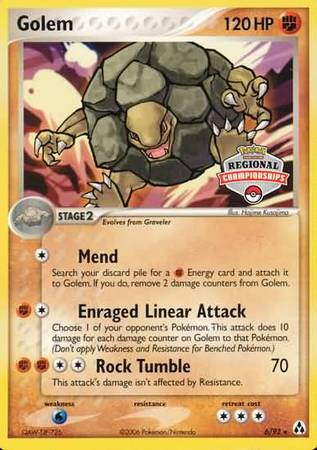 Golem (6/92) (Regional Championship Promo) [EX: Legend Maker] | Good Games Adelaide SA