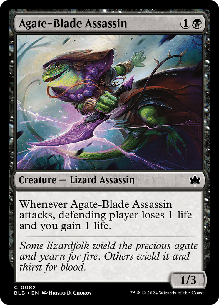 Agate-Blade Assassin [Bloomburrow] | Good Games Adelaide SA