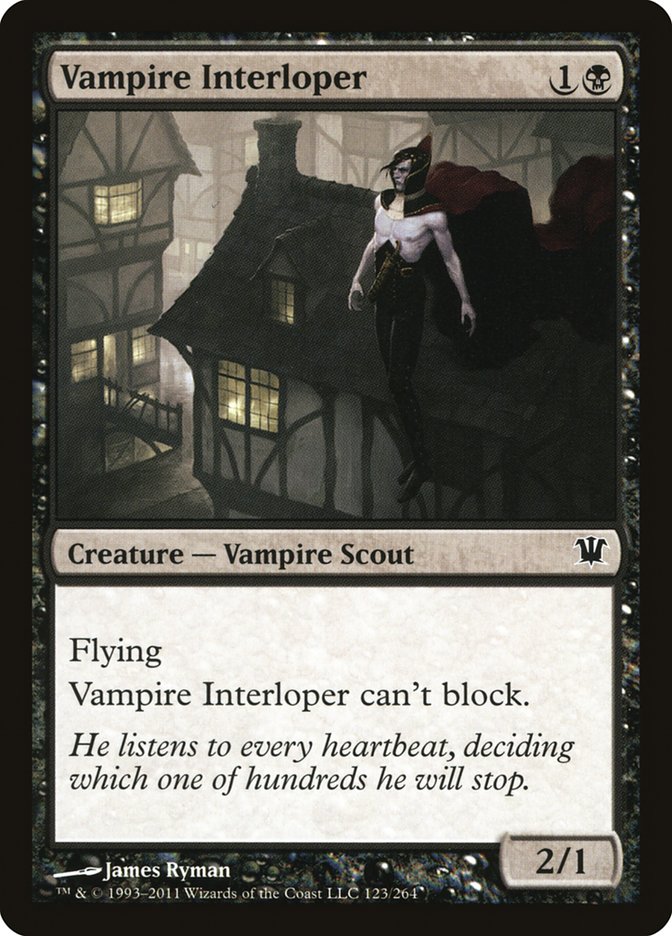 Vampire Interloper [Innistrad] | Good Games Adelaide SA