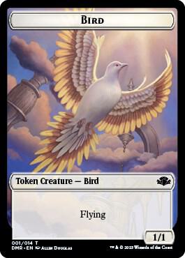 Bird Token 1 (Dominaria Remastered)  | Good Games Adelaide SA