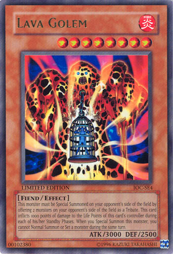 Lava Golem [IOC-SE4] Ultra Rare | Good Games Adelaide SA