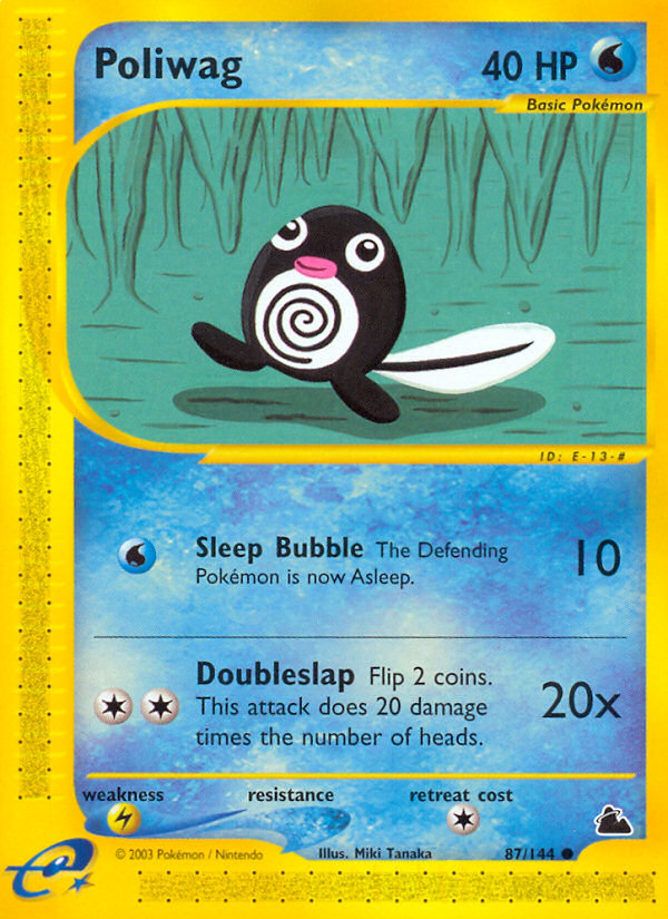 Poliwag (87/144) [Skyridge] | Good Games Adelaide SA