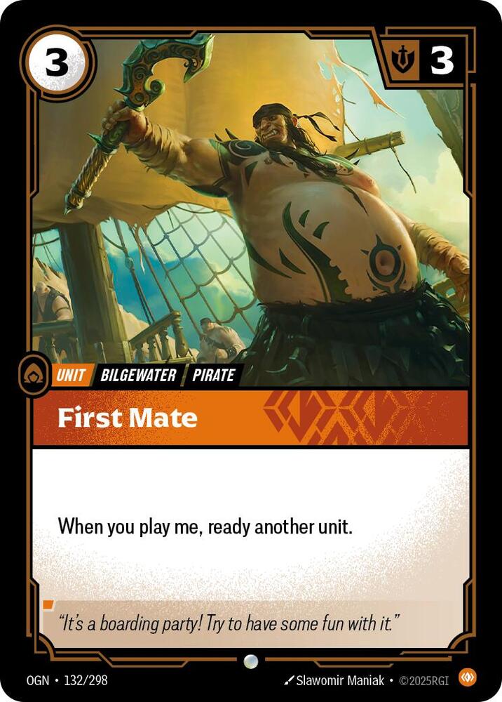First Mate 132/298 (Origins)  | Good Games Adelaide SA