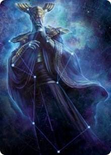 Atris Oracle of Half Truths Art Card 78 (Art Series: March of the Machine)  | Good Games Adelaide SA