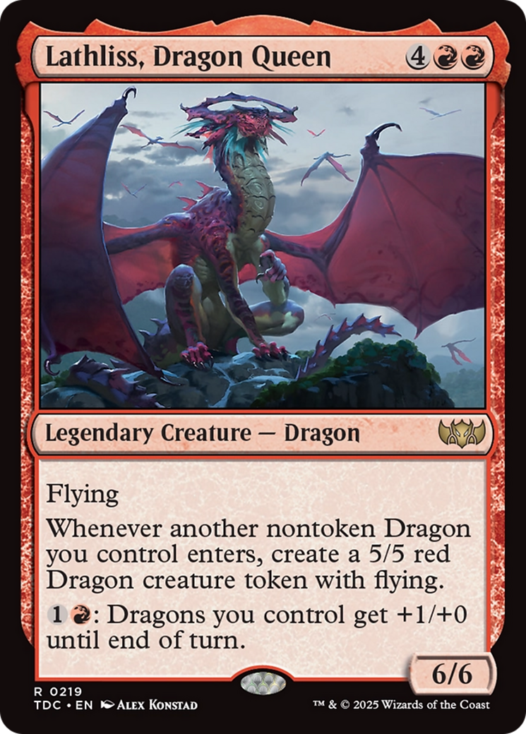 Lathliss, Dragon Queen [Tarkir: Dragonstorm Commander] | Good Games Adelaide SA