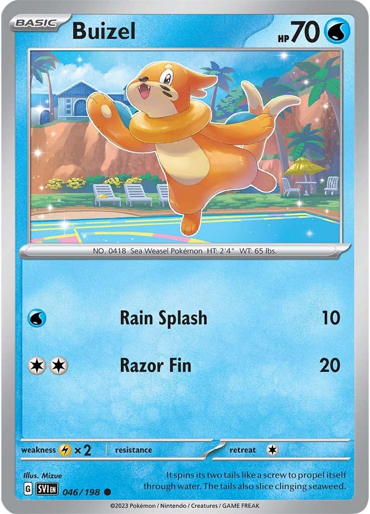 Buizel (046/198) [Scarlet & Violet: Base Set] | Good Games Adelaide SA