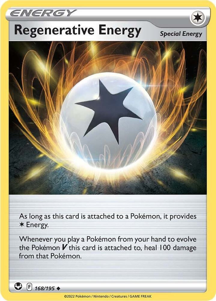 Regenerative Energy 168/195 (SWSH12: Silver Tempest)  | Good Games Adelaide SA