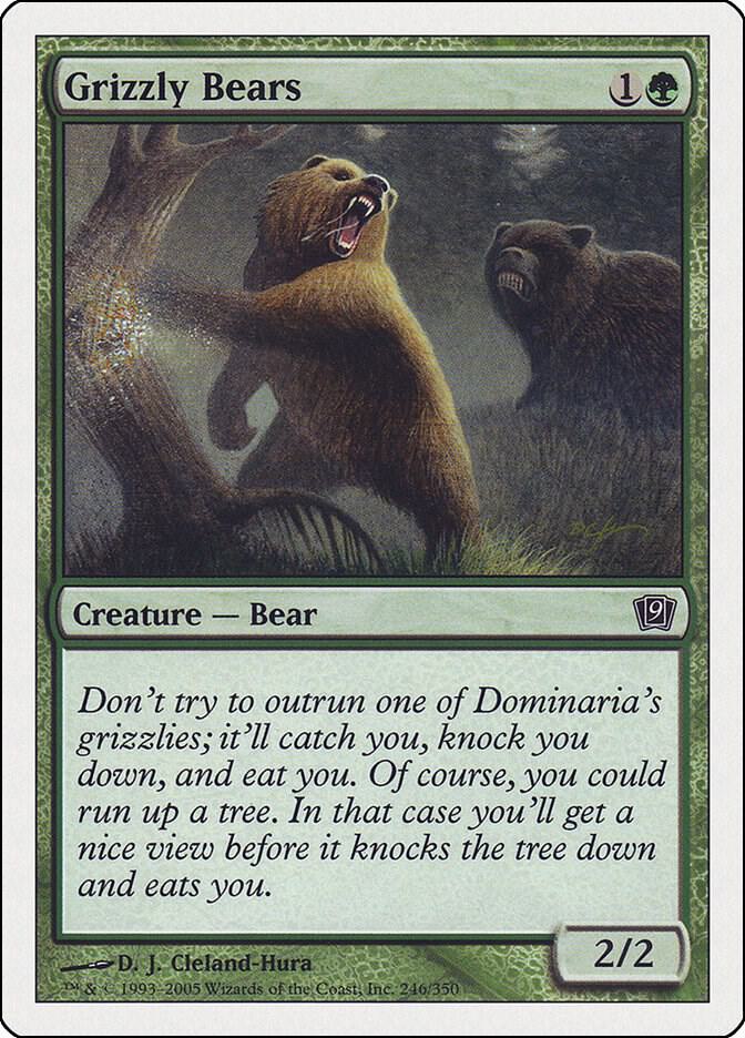 Grizzly Bears 246 (9th Edition)  | Good Games Adelaide SA