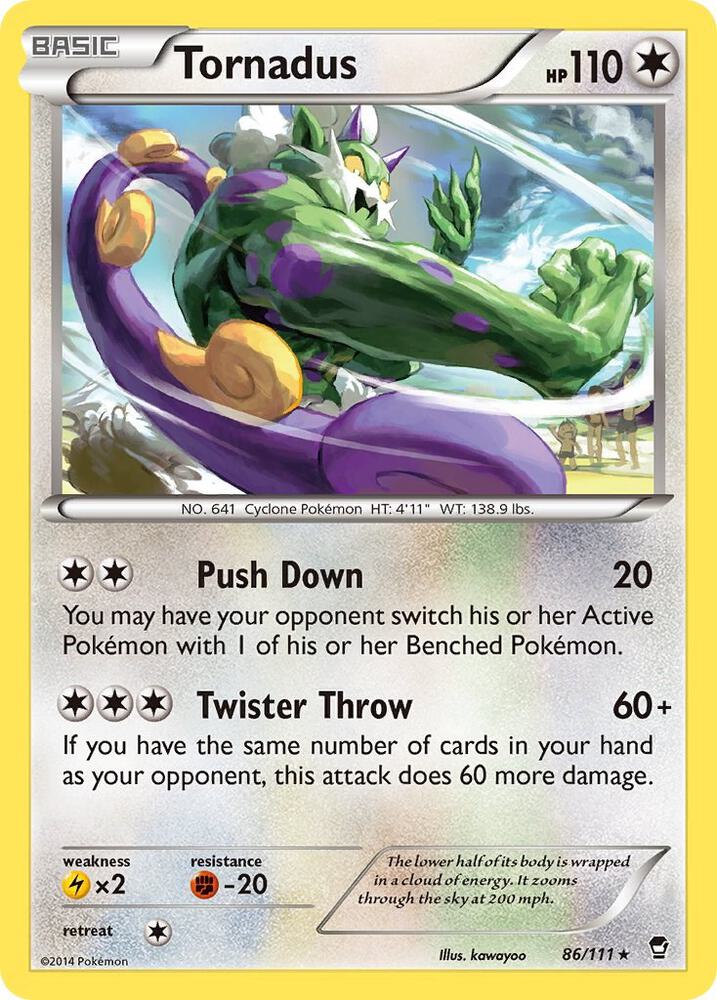 Tornadus 86/111 (XY - Furious Fists)  | Good Games Adelaide SA