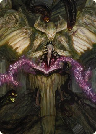 Demonic Tutor Art Card [Commander Masters Art Series] | Good Games Adelaide SA