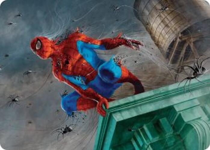 Spiders Man Heroic Horde Art Card 21 (Art Series: Marvel's Spider-Man)  | Good Games Adelaide SA