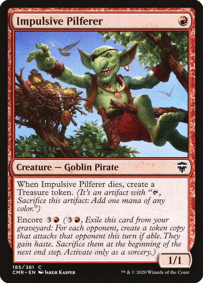 Impulsive Pilferer 185 (Commander Legends)  | Good Games Adelaide SA