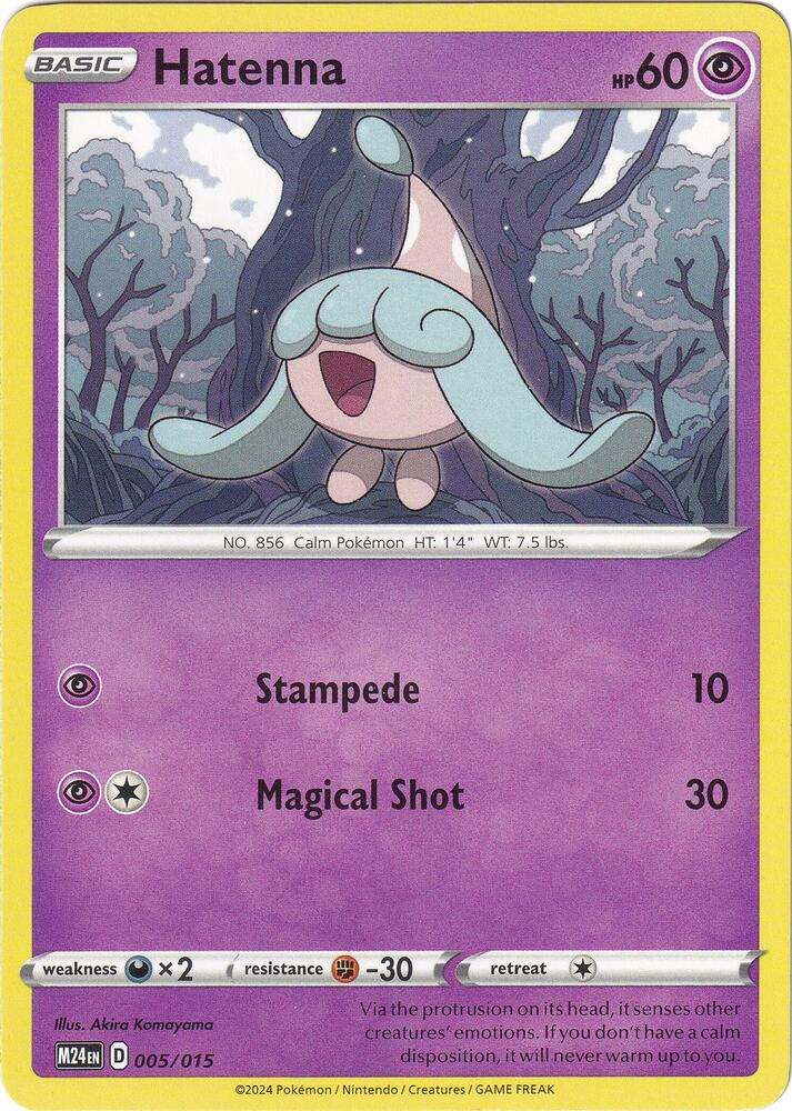 Hatenna 005/015 (McDonald's Promos 2024)  | Good Games Adelaide SA