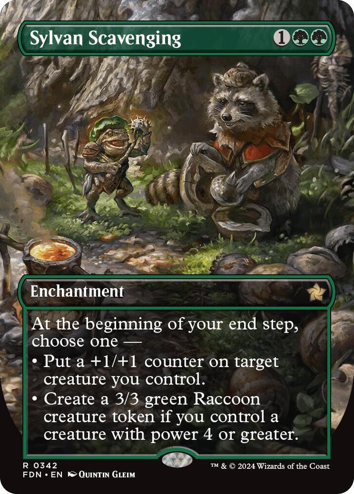 Sylvan Scavenging 342 (Foundations)  | Good Games Adelaide SA