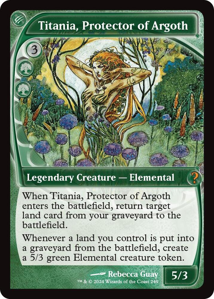 Titania, Protector of Argoth 249 (Mystery Booster 2)  - Foil | Good Games Adelaide SA
