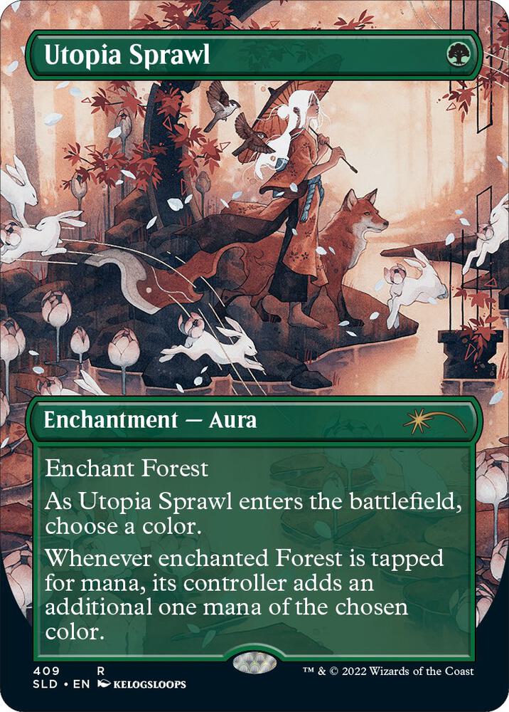 Utopia Sprawl Borderless 409 (Secret Lair Drop Series)  - Foil | Good Games Adelaide SA