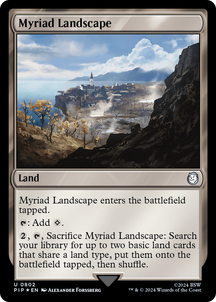 Myriad Landscape (Surge Foil) [Fallout] | Good Games Adelaide SA