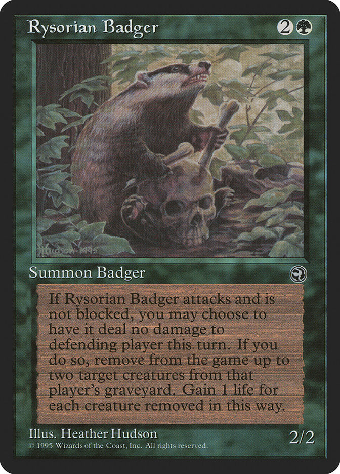 Rysorian Badger  (Homelands)  | Good Games Adelaide SA