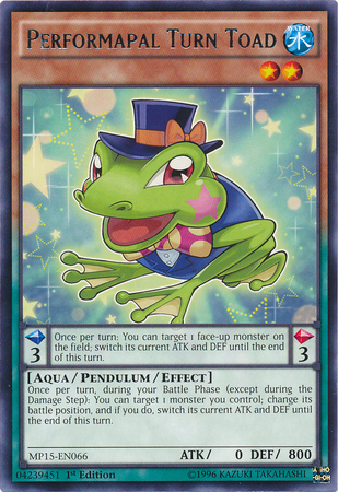 Performapal Turn Toad [MP15-EN066] Rare | Good Games Adelaide SA