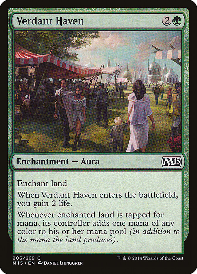 Verdant Haven 206 (Magic 2015 (M15))  | Good Games Adelaide SA