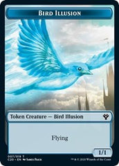 Bird Illusion // Beast (011) Double-sided Token [Commander 2020 Tokens] | Good Games Adelaide SA