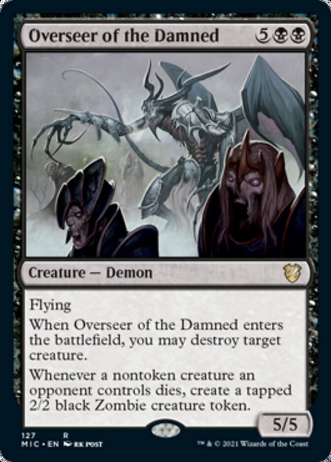 Overseer of the Damned [Innistrad: Midnight Hunt Commander] | Good Games Adelaide SA