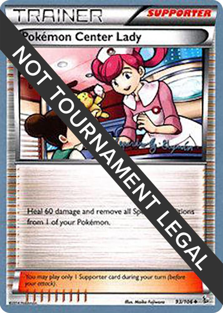 Pokemon Center Lady 2015 Alejandro Ng Guzman 93/106 (World Championship Decks)  | Good Games Adelaide SA