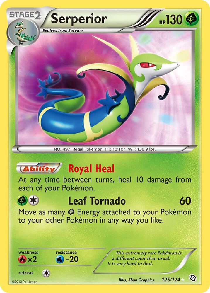 Serperior 125/124 (Dragons Exalted)  - Holofoil | Good Games Adelaide SA