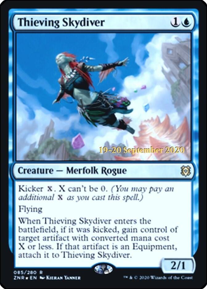 Thieving Skydiver 85 (Prerelease Cards)  - Foil | Good Games Adelaide SA