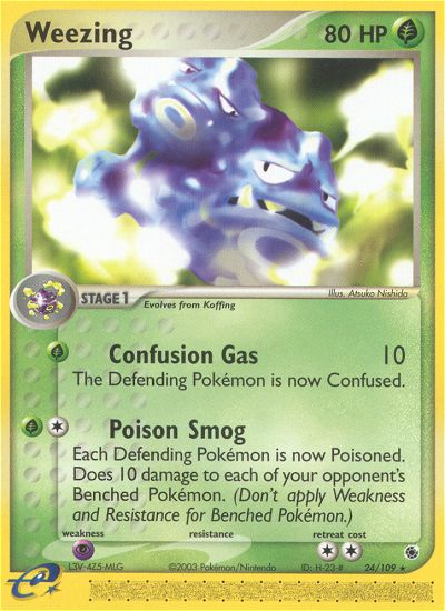 Weezing (24/109) [EX: Ruby & Sapphire] | Good Games Adelaide SA