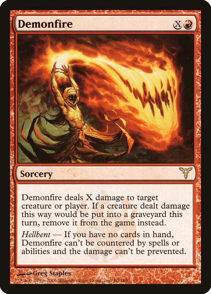 Demonfire 60 (Dissension)  - Foil | Good Games Adelaide SA