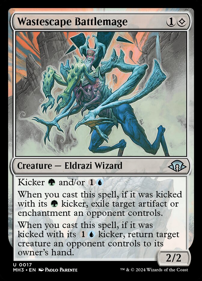 Wastescape Battlemage 17 (Modern Horizons 3)  - Foil | Good Games Adelaide SA
