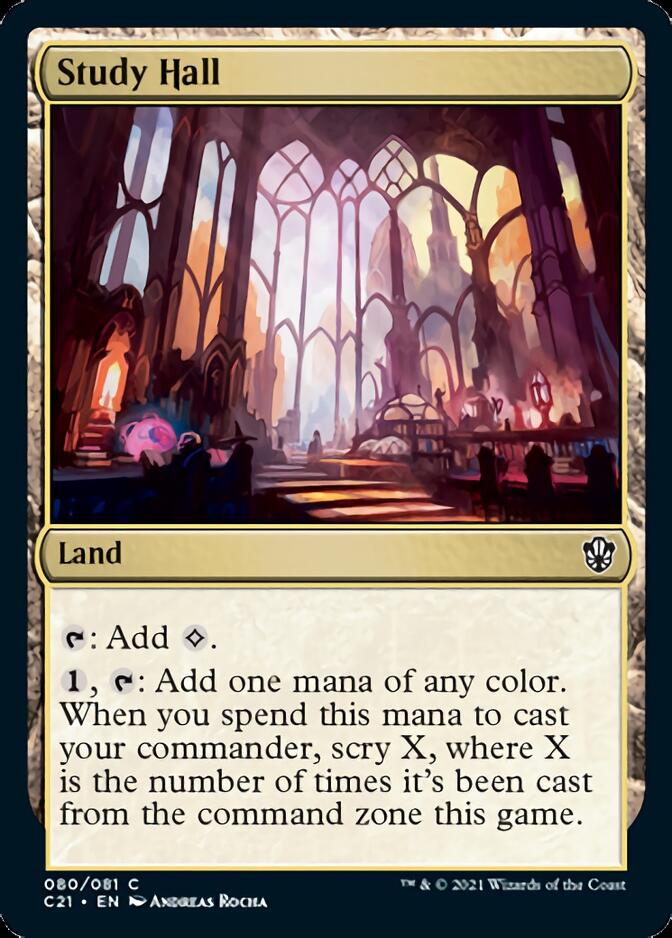 Study Hall [Commander 2021] | Good Games Adelaide SA
