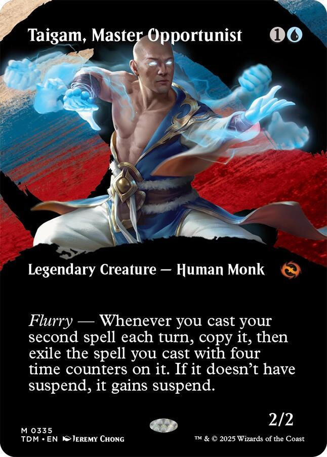 Taigam Master Opportunist Borderless 335 (Tarkir: Dragonstorm)  - Borderless | Good Games Adelaide SA