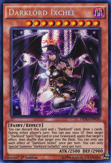 Darklord Ixchel [DESO-EN030] Secret Rare | Good Games Adelaide SA