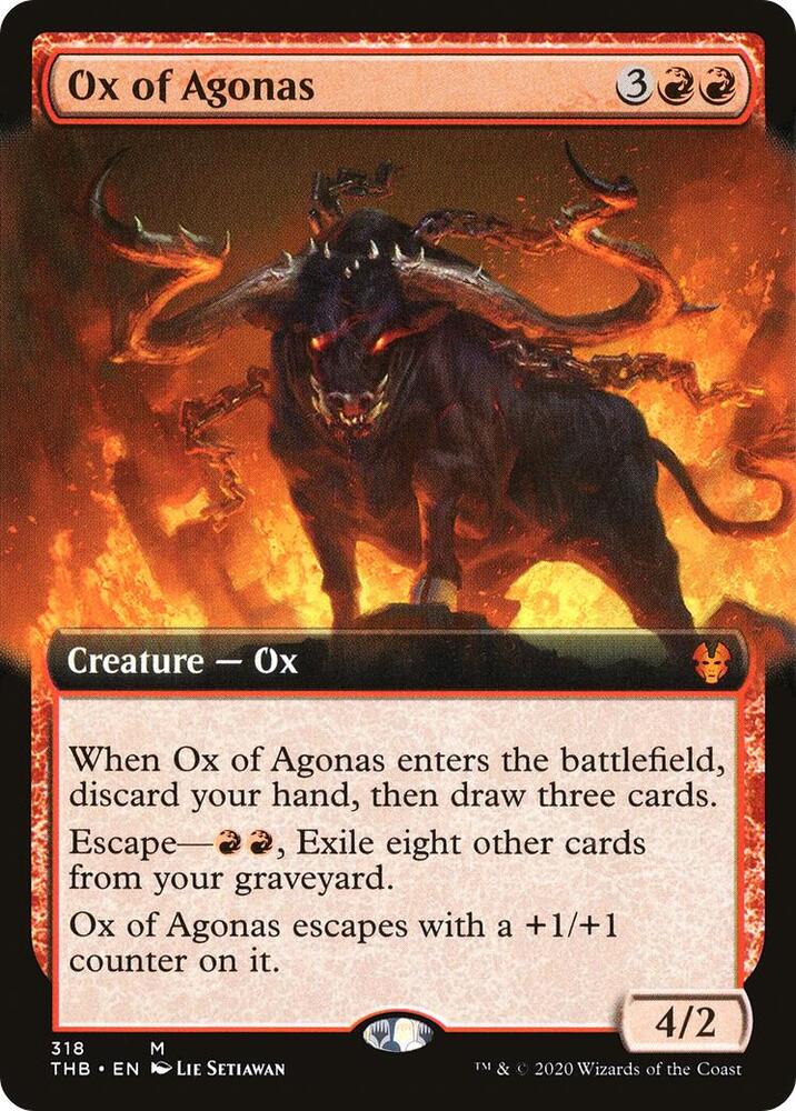 Ox of Agonas 318 (Theros Beyond Death)  | Good Games Adelaide SA