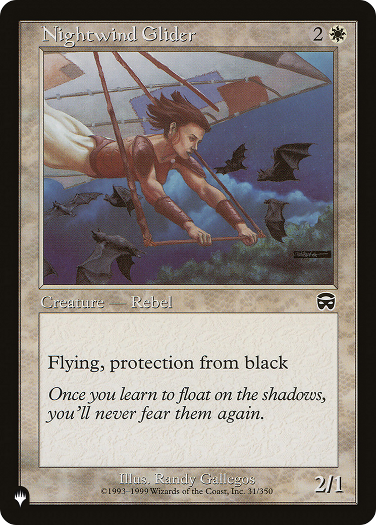 Nightwind Glider [The List Reprints] | Good Games Adelaide SA