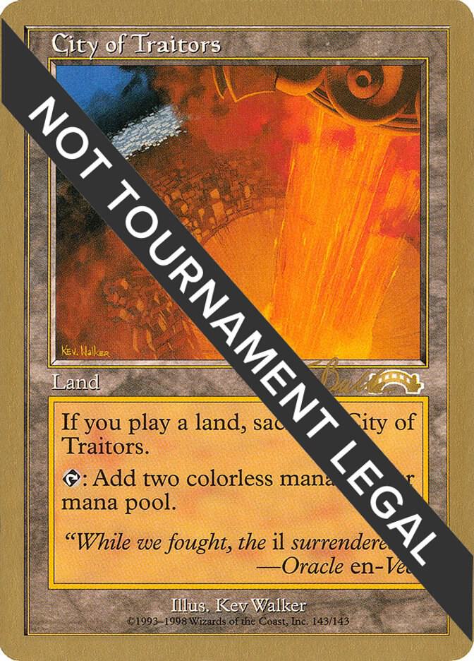 City of Traitors 1999 Kai Budde EXO  (World Championship Decks)  | Good Games Adelaide SA