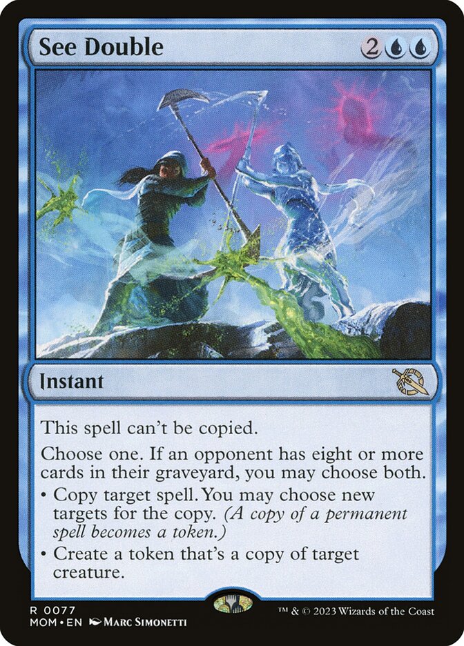 See Double 77 (March of the Machine)  - Foil | Good Games Adelaide SA