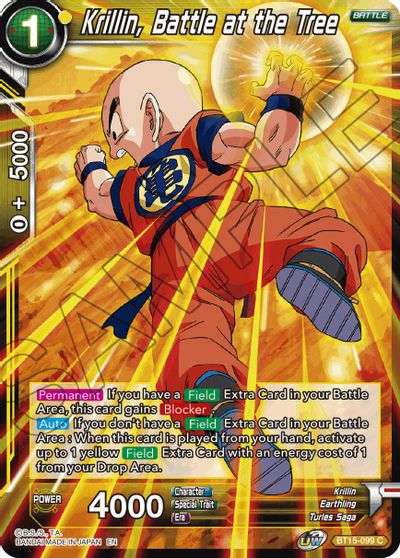 Krillin, Battle at the Tree [BT15-099] | Good Games Adelaide SA