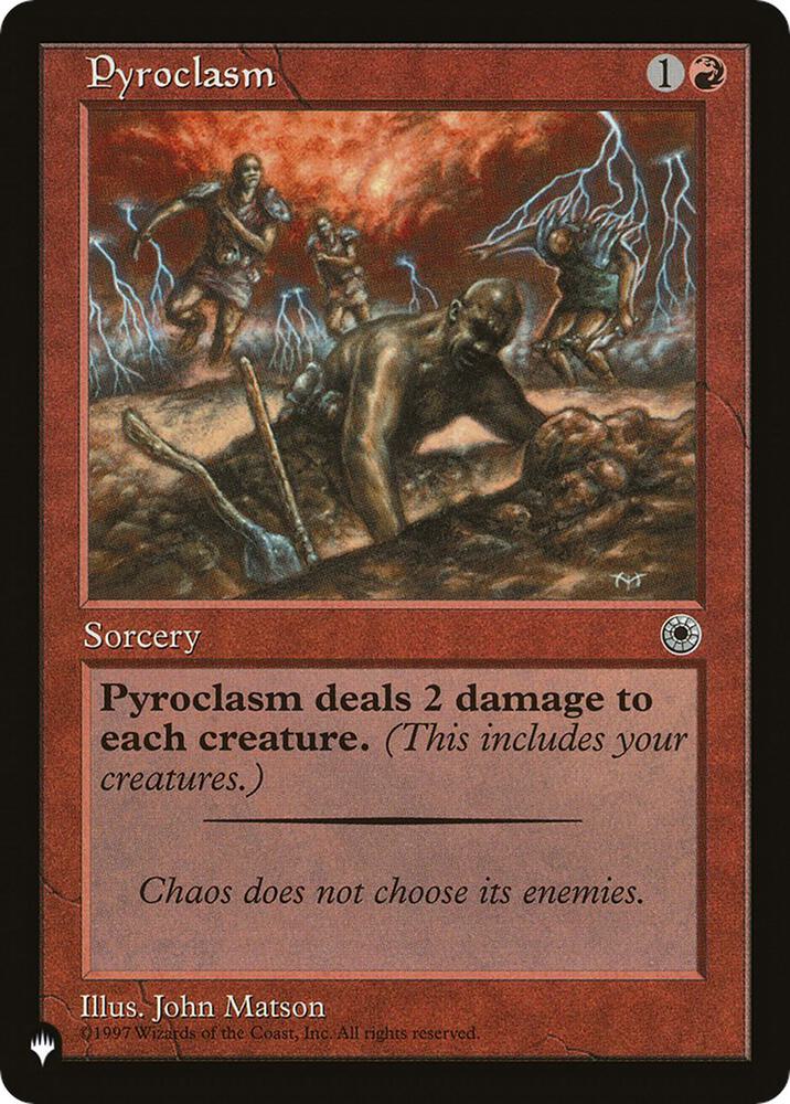 Pyroclasm  (The List Reprints)  | Good Games Adelaide SA