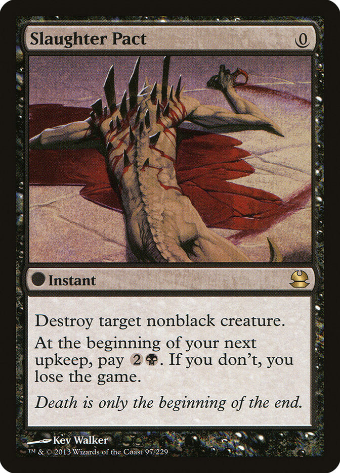 Slaughter Pact [Modern Masters] | Good Games Adelaide SA