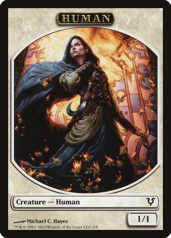 Human Token 2 2 (Avacyn Restored)  | Good Games Adelaide SA