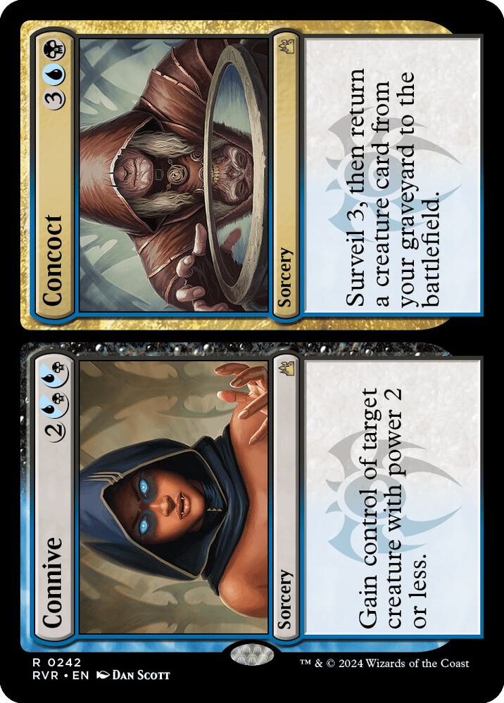 Connive // Concoct 242 (Ravnica Remastered)  | Good Games Adelaide SA